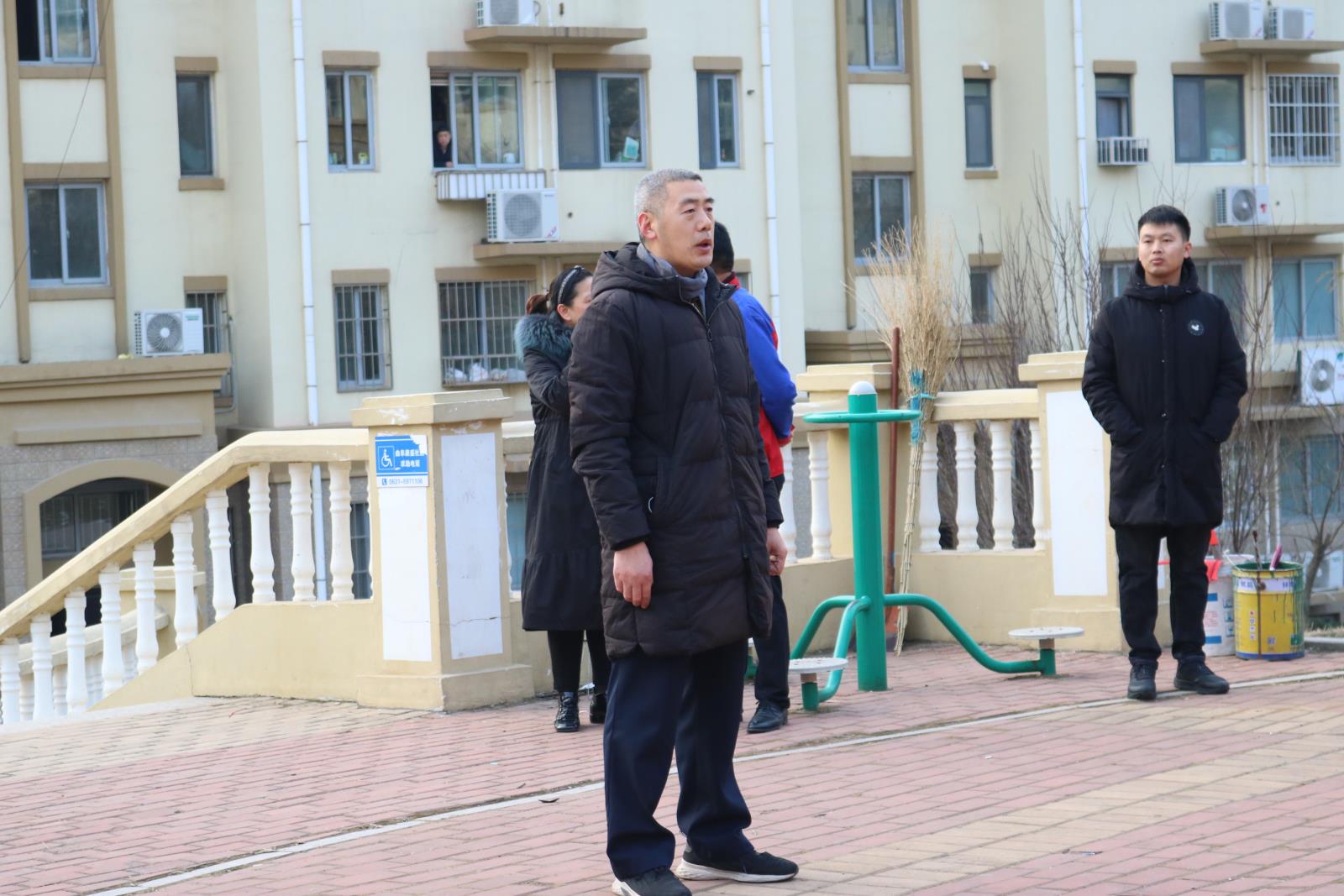 7.接管启动仪式上，西苑街道办事处人大联络办公室王主任讲话.JPG